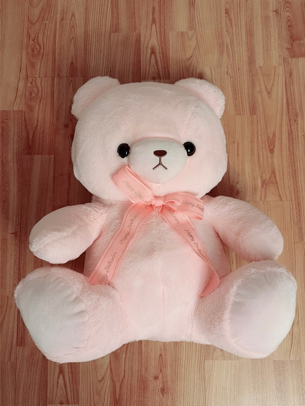 TAITO Twinkle Pink Hug Bear Big Plush 18" Japan Limited NWT Rare